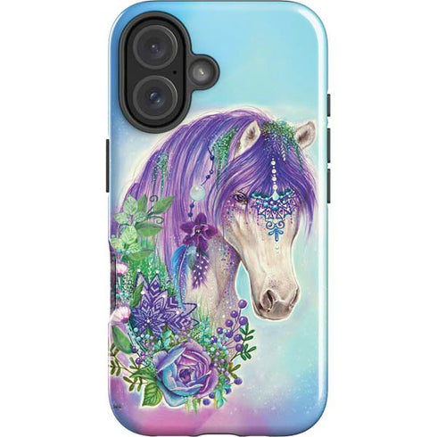 Fantasty Horse by Sheena Pike iPhone 16 Plus Impact Case